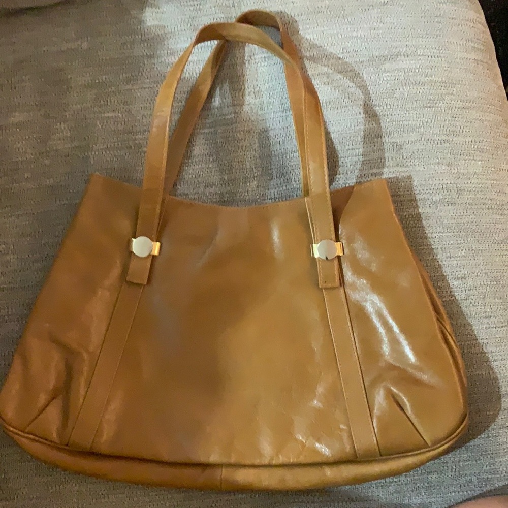 Tan Leather Vintage Purse - Marshall Field & Co.